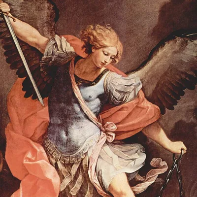 L'archange saint Michel terrassant le démon, par Guido Reni (1636)